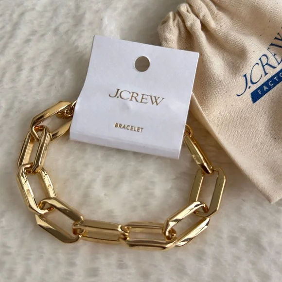 J. Crew Gold Chain Bracelet - Picture 4 of 6